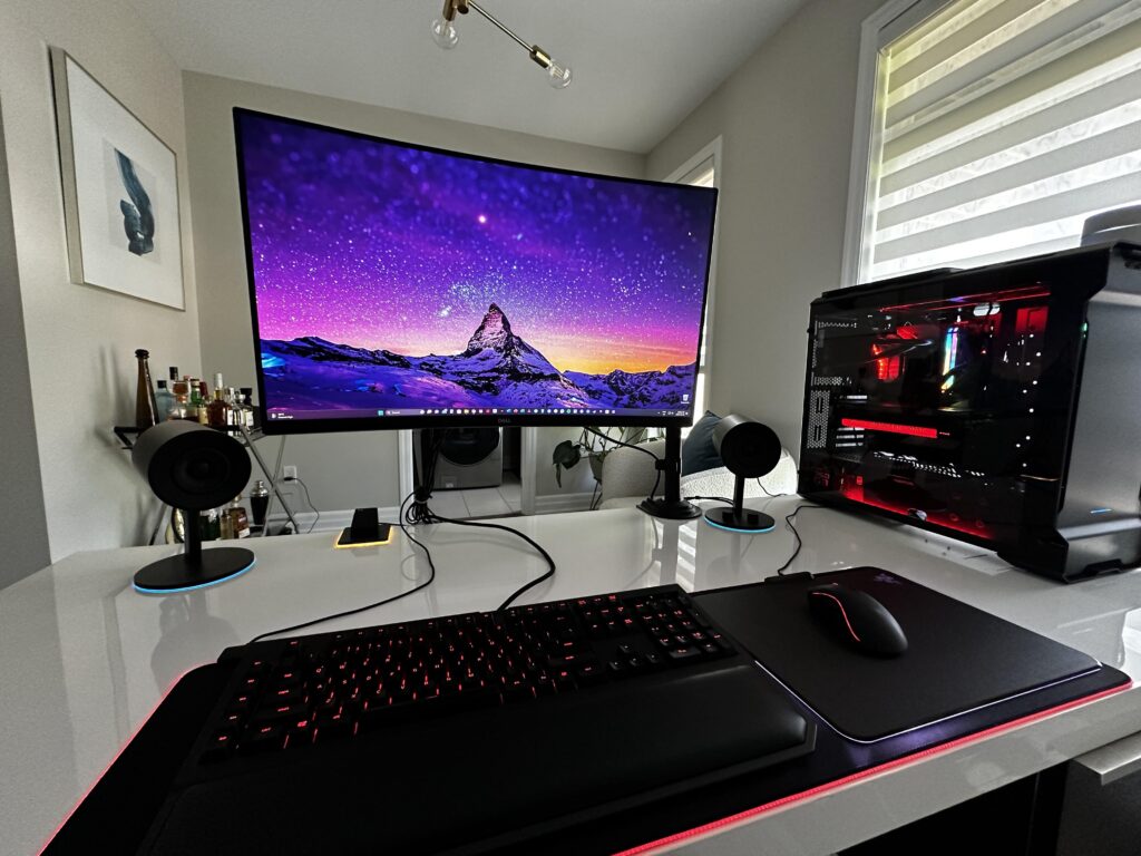 New home office setup