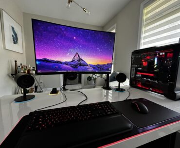 New home office setup