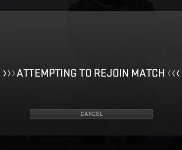 Come on... I wasn't even allowed to reconnect.