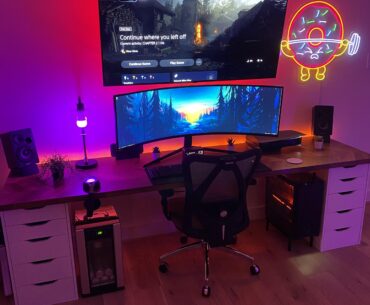 Some minor updates to the battle station, and I finally think she’s finished!