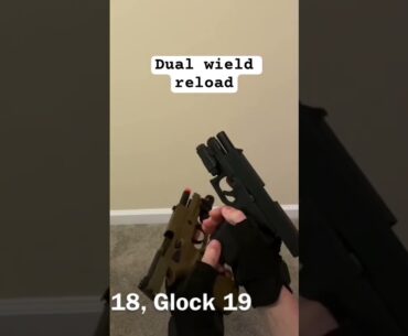 Can games add custom dual wielding #airsoft #reload #videogames #guns #firstpersonshooter