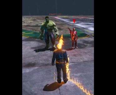 GTA 5 : GHOST RIDER VS HULK & IRONMAN