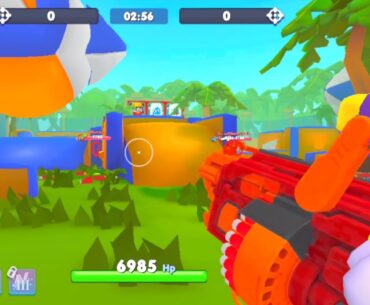 Nerf War | Amusement Park Battle 2 Victory (Nerf First Person Shooter)