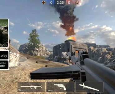 New FPS Game WW2 Frontline 1942: War Game ULTRA HD Graphics Gameplay (Android, iOS)