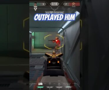 Accidentally read him like a book #valorant #gaming #swiftplay #fps #fpsgames #valorantclips #clutch