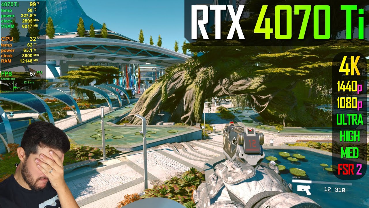 Starfield on the RTX 4070 Ti – Even this is Struggling! Starfield on the RTX 4070 Ti - Even this is Struggling!