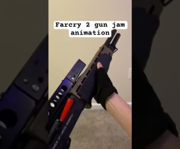 Shotgun Shell jam, Farcry 2 #airsoft #reload #guns #videogames #firstpersonshooter #farcry