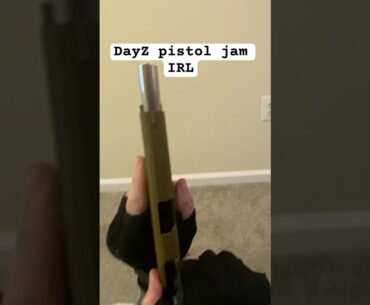 DayZ pistol jam IRL #airsoft #reload #guns #videogames #firstpersonshooter #dayz #tarkov #gun