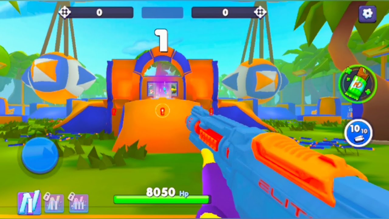 Nerf War | Amusement Park Battle 4 Victory (Nerf FirstPerson Shooter) Nerf War | Amusement Park Battle 4 Victory (Nerf FirstPerson Shooter)