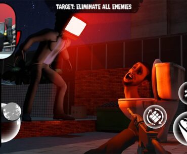 Skbidi Toilet War: FPS Shooter - Gameplay Walkthrough Part 1 Skibidi Toilets Attack (Android,iOS)