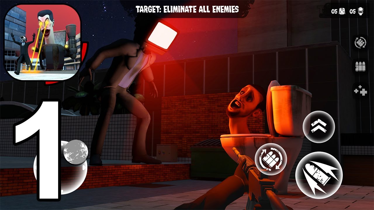Skbidi Toilet War: FPS Shooter – Gameplay Walkthrough Part 1 Skibidi Toilets Attack (Android,iOS) Skbidi Toilet War: FPS Shooter - Gameplay Walkthrough Part 1 Skibidi Toilets Attack (Android,iOS)