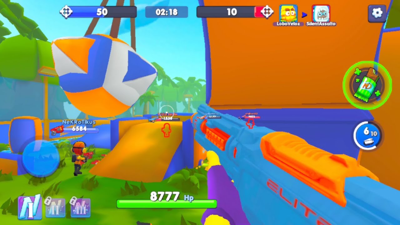 Nerf War | Amusement Park Battle 5 Victory (Nerf FirstPerson Shooter) Nerf War | Amusement Park Battle 5 Victory (Nerf FirstPerson Shooter)