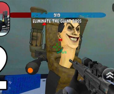 Skbidi Toilet War: FPS Shooter - Gameplay Walkthrough Part 2 Find Titan Speaker Core (iOS, Android)