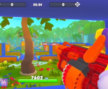 Nerf War | Amusement Park Battle 6 Victory (Nerf FirstPerson Shooter)