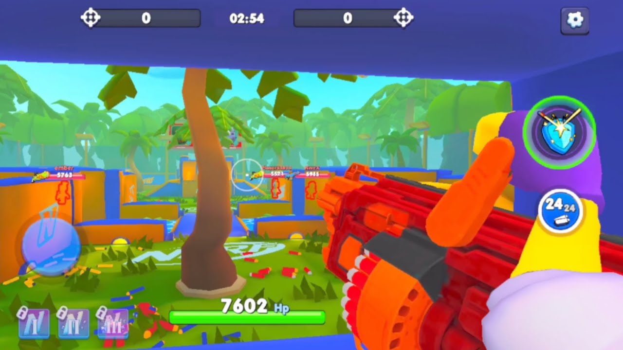 Nerf War | Amusement Park Battle 6 Victory (Nerf FirstPerson Shooter) Nerf War | Amusement Park Battle 6 Victory (Nerf FirstPerson Shooter)