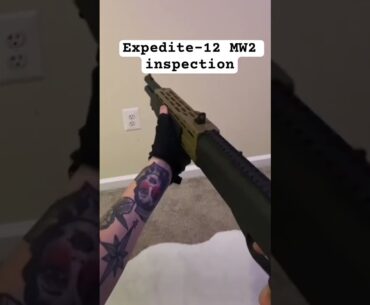 Expedite-12 MW2 inspection #airsoft #guns #videogames #firstpersonshooter #callofduty #firearms #gun