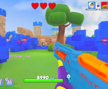 Nerf War | Water Park Battle Solo Victory (Nerf First Person Shooter)
