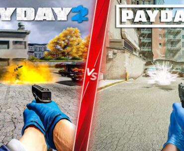 PAYDAY 3 vs PAYDAY 2 - Direct Comparison! Attention to Detail & Graphics! PC ULTRA 4K