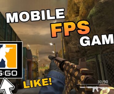 This MOBILE FPS GAME is like CS:GO! (Critical Ops)