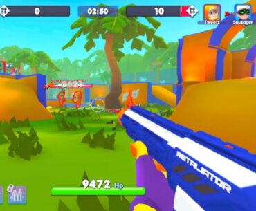Nerf War | Amusement Park Battle Collection #10 - Nerf First Person Shooter