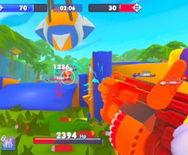 Nerf War | Water Park Battle 7 Gameplay (Nerf First Person Shooter)