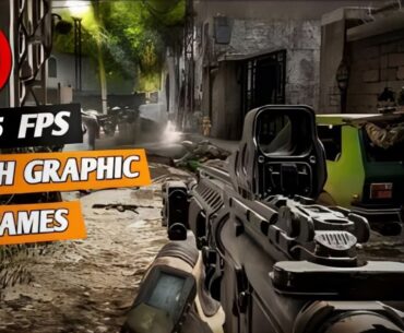 TOP 5 BEST OFFLINE/ONLINE FPS GAMES FOR ANDROID 2023 | HIGH GRAPHIC