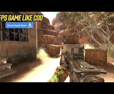 Offline FPS Game for Android | Like COD | New Update | Max Graphics | Gameplay