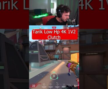 SEN Tarik low hp 4K 1V2 Clutch #valorantclips #fpsgames #fpsaction #gameon #gamingvideos