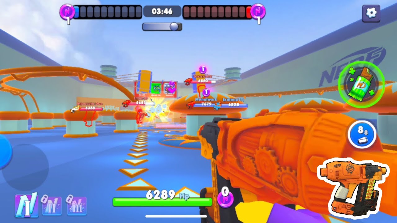 Nerf War | Pinball Battle #25 (Nerf First Person Shooter) Nerf War | Pinball Battle #25 (Nerf First Person Shooter)