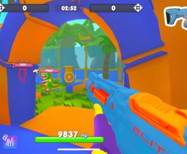 Nerf War | Water Park Battle #26 (Nerf First Person Shooter)