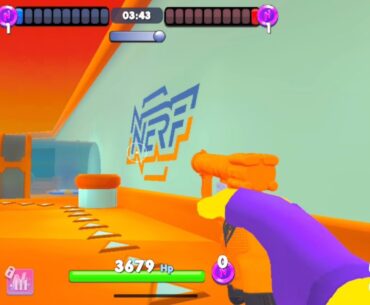 Nerf War | Pinball Battle Victory #27 (Nerf First Person Shooter)