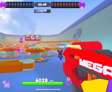 Nerf War | Pinball Battle Blaster #27 (Nerf First Person Shooter)