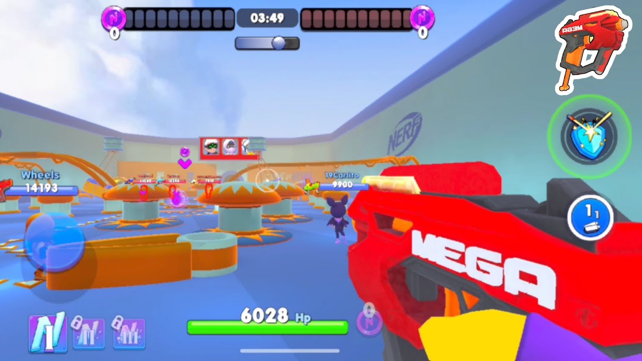 Nerf War | Pinball Battle Blaster #27 (Nerf First Person Shooter) Nerf War | Pinball Battle Blaster #27 (Nerf First Person Shooter)