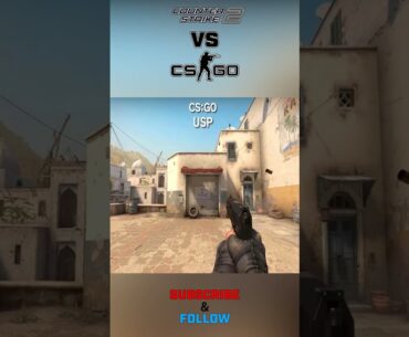 CS:GO VS CS:GO 2 - Weapons Comparison #CounterStrike2, #CSGOWeapons, #FPSGames, #TacticalShooter,