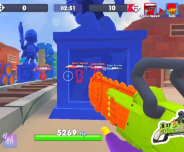 Nerf War | Old Town Battle Victory Gameplay #30 (Nerf First Person Shooter)