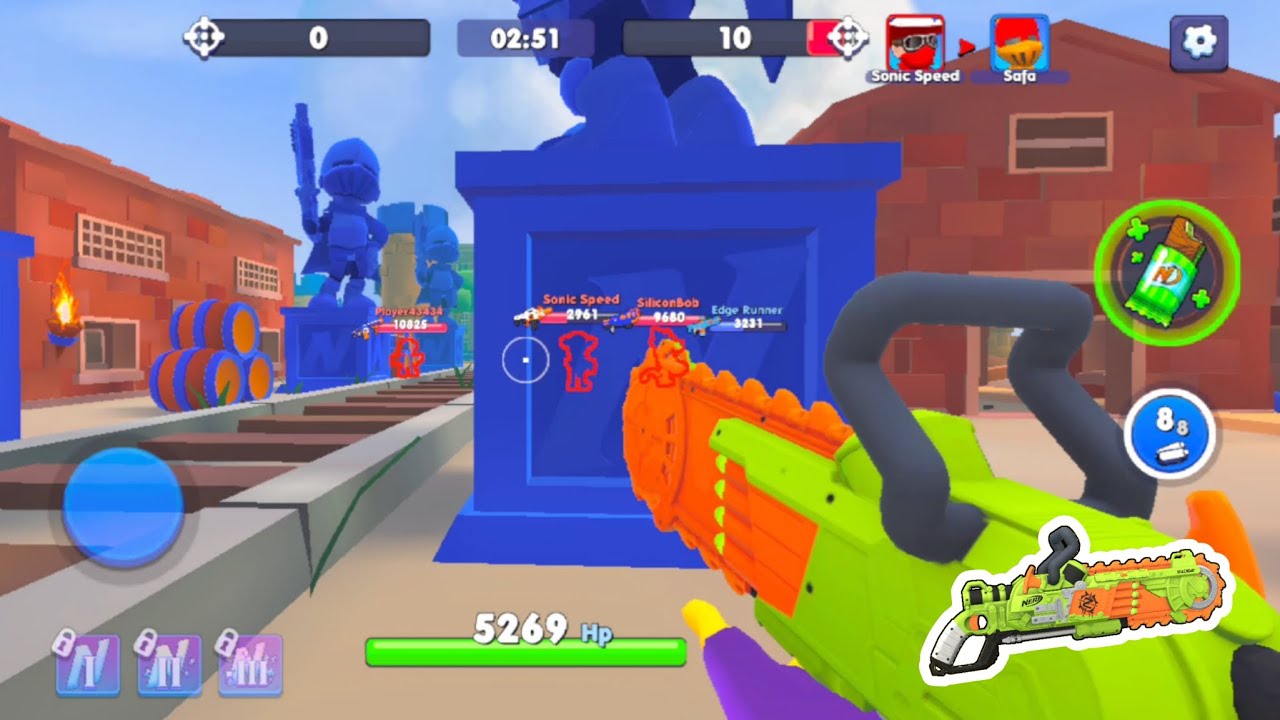 Nerf War | Old Town Battle Victory Gameplay #30 (Nerf First Person Shooter) Nerf War | Old Town Battle Victory Gameplay #30 (Nerf First Person Shooter)