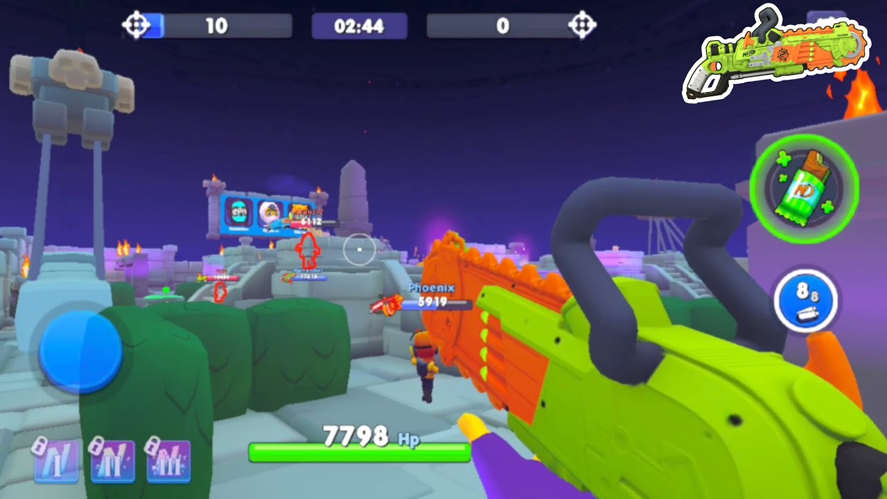 Nerf War | Amusement Park Zombie Maze Battle Gameplay #32 (Nerf First Person Shooter) Nerf War | Amusement Park Zombie Maze Battle Gameplay #32 (Nerf First Person Shooter)