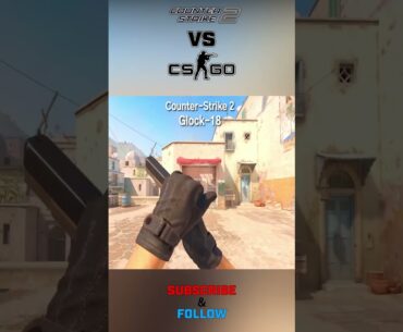 CS:GO VS CS:GO 2 - Weapons Comparison #CounterStrike2, #CSGOWeapons, #FPSGames, #TacticalShooter,