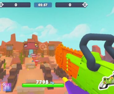 Nerf War | Amusement Park Old Town 2 Gameplay #33 - Nerf First Person Shooter