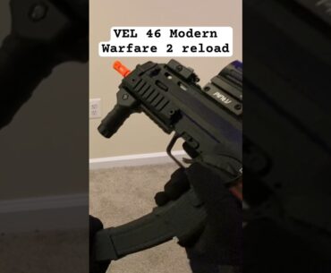VEL 46 Modern Warfare 2 reload #airsoft #reload #videogames #firstpersonshooter #callofduty #mw2