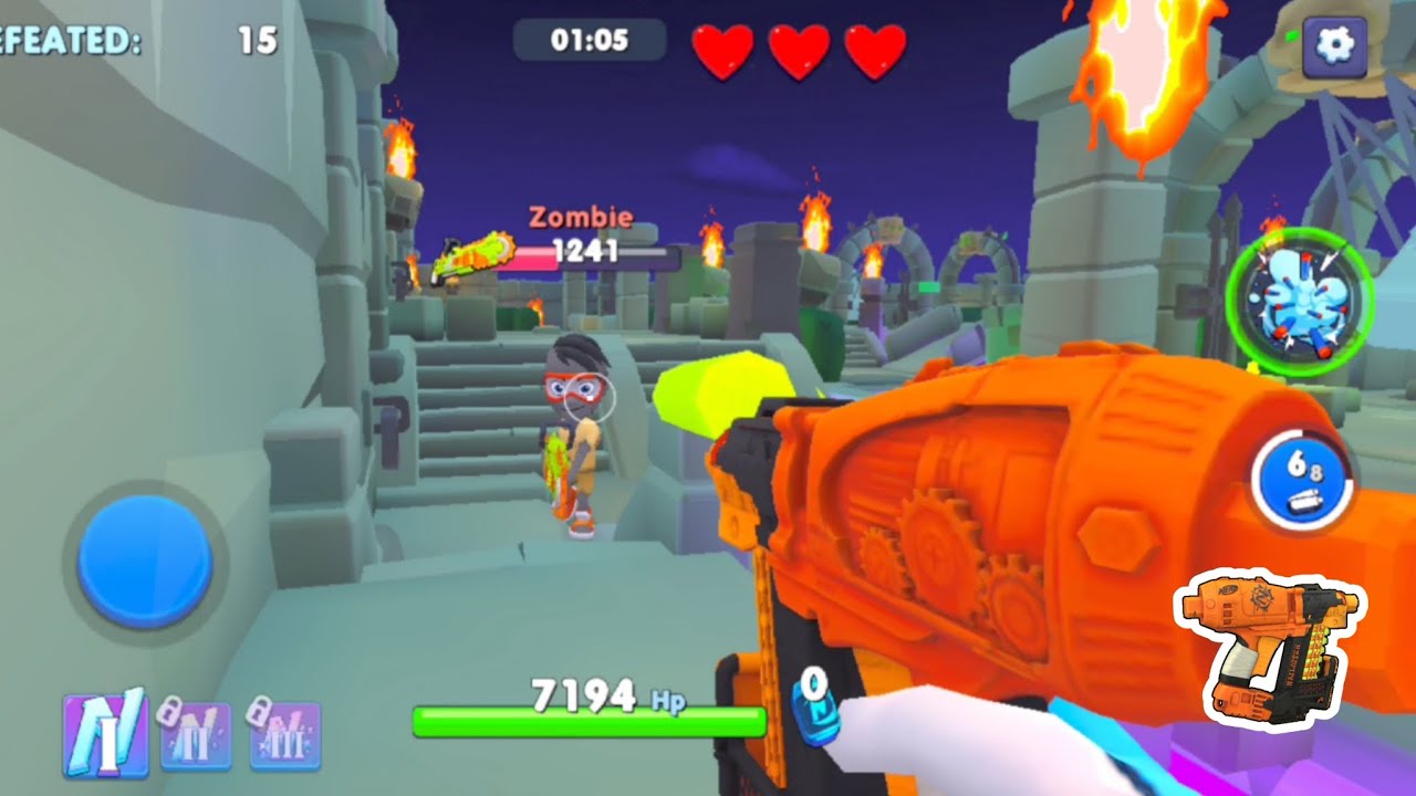 Nerf War | Zombie Strike Zombie maze Gameplay #38 (Nerf First Person Shooter) Nerf War | Zombie Strike Zombie maze Gameplay #38 (Nerf First Person Shooter)