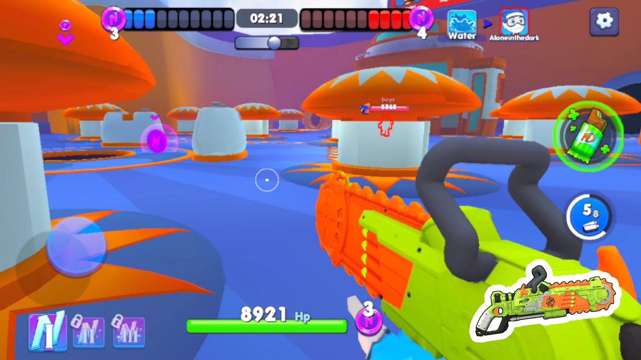 Nerf War | Pinball Arena Battle Gameplay #39 (Nerf First Person Shooter) Nerf War | Pinball Arena Battle Gameplay #39 (Nerf First Person Shooter)