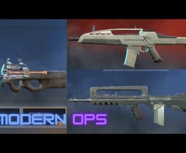 Modern Ops FPS game. Online shooter. Choose your weapon. #modernops