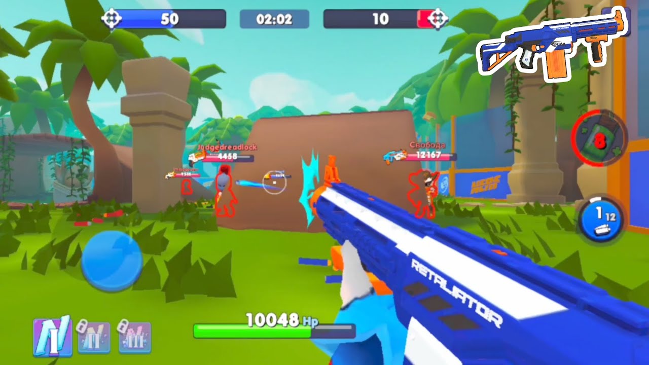 Nerf War | Amusement Park Battle Gameplay #43 (Nerf First Person Shooter) Nerf War | Amusement Park Battle Gameplay #43 (Nerf First Person Shooter)