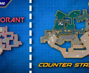 CS2 vs Valorant Map Sizes Explained