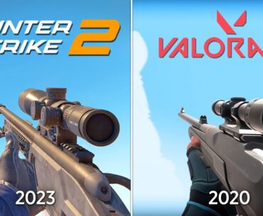 CS 2 vs Valorant - Physics and Details Comparison