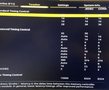Any suggestions to complete my B-DIE timings?