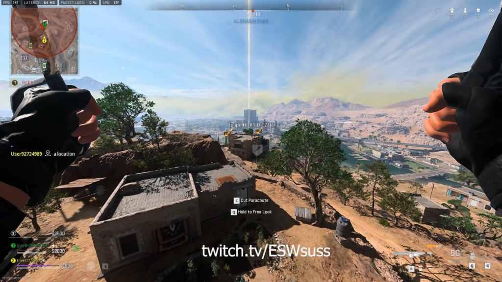 bringin movement back to warzone 2... kind of. a lil 1v4 with cam breaks :)