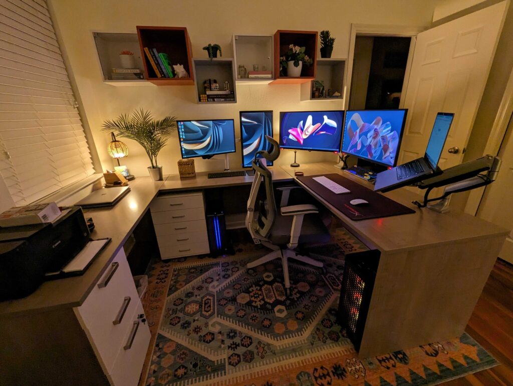 Upgraded my home office / gaming room