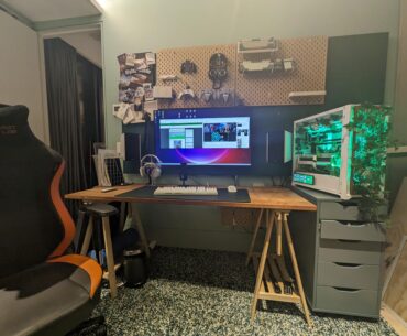 My forest green setup - *very original*